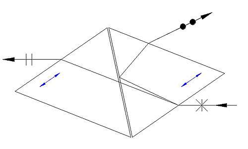 Glan-Taylor polarizer with Brewster cut faces