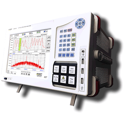 high resolution optical spectrum analyzer (down to 5 MHz / 80 fm) in the telecommunication range and cost effective AP2010A / AP2060A / AP2070A series