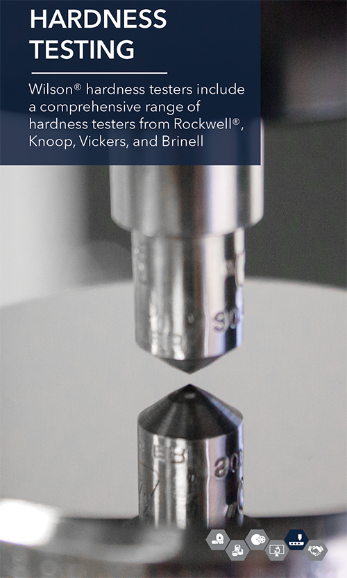 Buehler Hardness Testing Equipment and Consumables for all your material preparation needs
